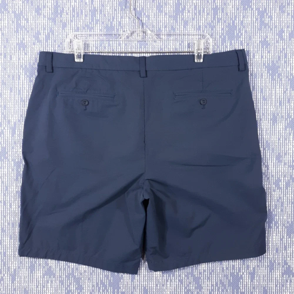 Vineyard Vines On The Go Shorts‎ Mens Size 38 x 9 Performance Chino Blue